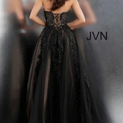 JVN By Jovani Jovani JVN66970 Long Lace Embellished Ball Gown Prom Dress Tulle Sweetheart Ballgown Dresses 25 JVN By Jovani Jovani JVN66970 Long Lace Embellished Ball Gown Prom Dress Tulle Sweetheart Ballgown Dresses