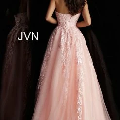 JVN By Jovani Jovani JVN66970 Long Lace Embellished Ball Gown Prom Dress Tulle Sweetheart Ballgown Dresses 21 JVN By Jovani Jovani JVN66970 Long Lace Embellished Ball Gown Prom Dress Tulle Sweetheart Ballgown Dresses
