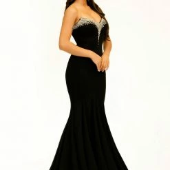 Johnathan Kayne 2330 Evening Pageant Dress Strapless Sweetheart Neckline Mermaid