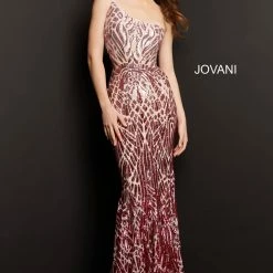 Jovani 06469 Long Fitted Sequin One Shoulder Mermaid Prom Dress Formal Gown Mermaid Dresses 12 Jovani 06469 Long Fitted Sequin One Shoulder Mermaid Prom Dress Formal Gown Mermaid Dresses