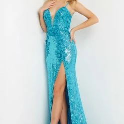 In Stock Jovani 1012 Size 4 Hot Pink Prom Dress Long Sequin Floral Appliques Pageant Gown Slit Backless Backless Dresses 28 In Stock Jovani 1012 Size 4 Hot Pink Prom Dress Long Sequin Floral Appliques Pageant Gown Slit Backless Backless Dresses