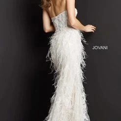 Jovani 07914 Long Straight Prom Pageant Gown Strapless Evening Dress