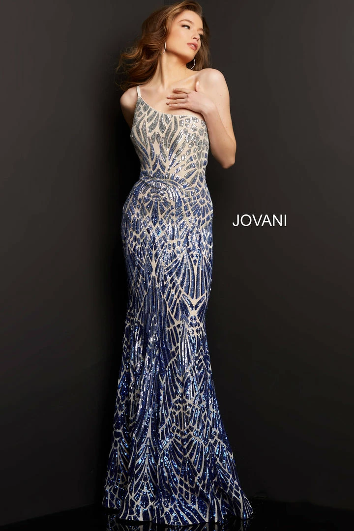 Jovani 06469 Long Fitted Sequin One Shoulder Mermaid Prom Dress Formal Gown Mermaid Dresses 9 Jovani 06469 Long Fitted Sequin One Shoulder Mermaid Prom Dress Formal Gown Mermaid Dresses