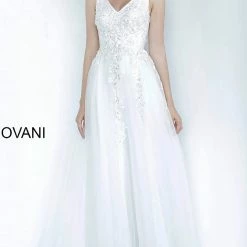 Jovani Kids K00367 Long Girls A Line Ballgown Dress V Neck Floral Pageant Gown 8 Jovani Kids K00367 Long Girls A Line Ballgown Dress V Neck Floral Pageant Gown