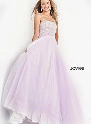 Jovani Kids K02229 Embellished Top Long Tulle Ballgown For Girls, Tweens, Formal Dress Ballgown Dresses