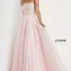 Ballgown Dresses Jovani Kids K04443 Strapless Embellished Formal Dress For Girls And Preteens Ballgown