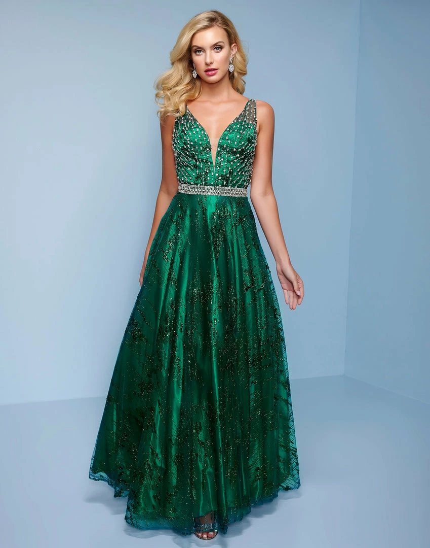 Splash Prom K544 Embellished V Neckline A Line Prom Dress Open Back Evening Gown Long Prom Dresses 5 Splash Prom K544 Embellished V Neckline A Line Prom Dress Open Back Evening Gown Long Prom Dresses