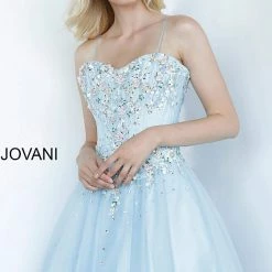 Jovani Kids K62532 Girls Short Corset Party Dress Pageant Cocktail Gown Flower Corset Dresses