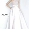 Jovani Kids K64808 Tea Length Glitter Girl Dress Pockets Formal Party Gown A Line