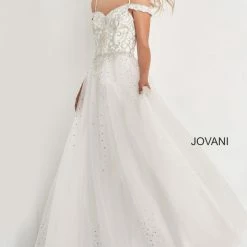 Jovani Kids K66721 Off The Shoulder Long Girls Pageant Dress Flower Girls Long Formal Ballgown Dresses 7 Jovani Kids K66721 Off The Shoulder Long Girls Pageant Dress Flower Girls Long Formal Ballgown Dresses