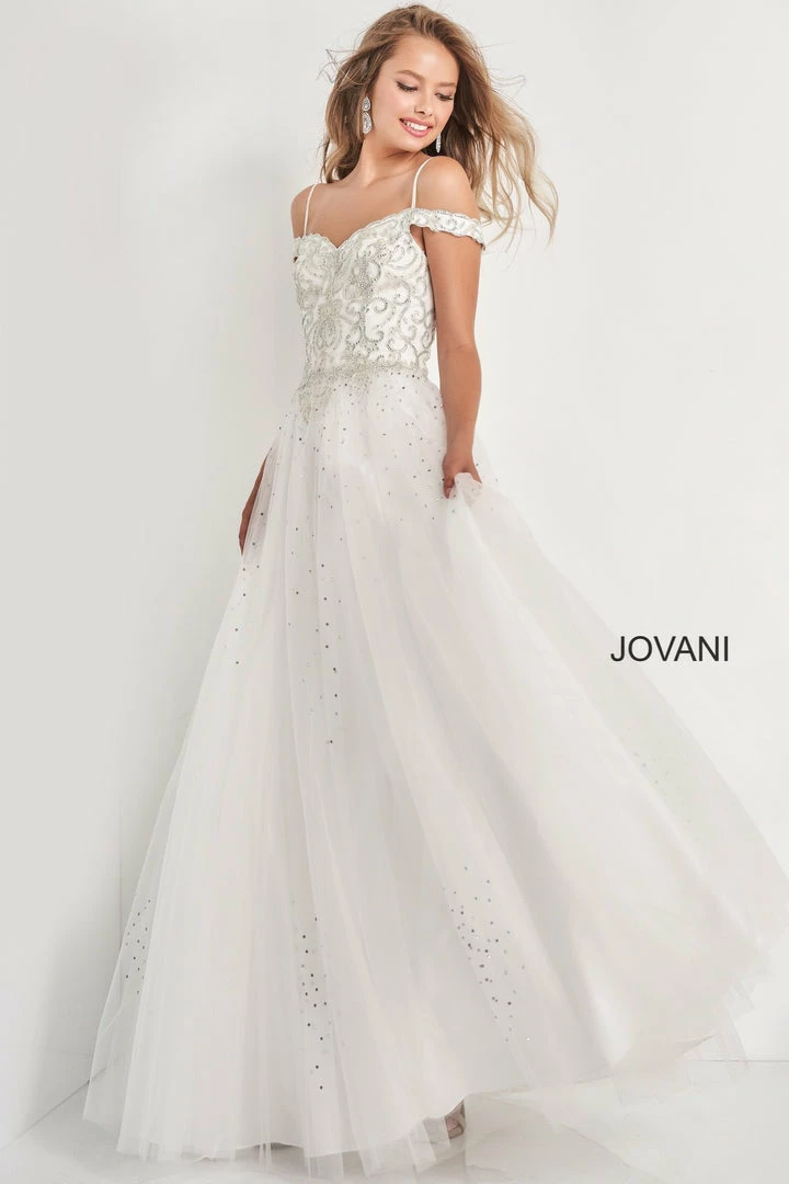 Jovani Kids K66721 Off The Shoulder Long Girls Pageant Dress Flower Girls Long Formal Ballgown Dresses 4 Jovani Kids K66721 Off The Shoulder Long Girls Pageant Dress Flower Girls Long Formal Ballgown Dresses