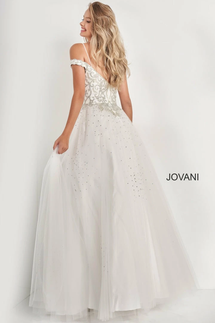 Jovani Kids K66721 Off The Shoulder Long Girls Pageant Dress Flower Girls Long Formal Ballgown Dresses 5 Jovani Kids K66721 Off The Shoulder Long Girls Pageant Dress Flower Girls Long Formal Ballgown Dresses