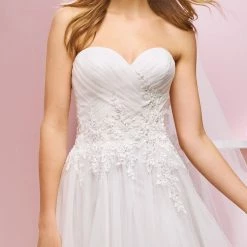 White One Bridal KARA Pronovias Wedding Dress Embroidered Tulle