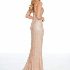 Ashleylauren Sequin Dresses Ashley Lauren 1814 Fully Beaded Prom Dress Pageant Gown V Neckline 15 Ashleylauren Sequin Dresses Ashley Lauren 1814 Fully Beaded Prom Dress Pageant Gown V Neckline