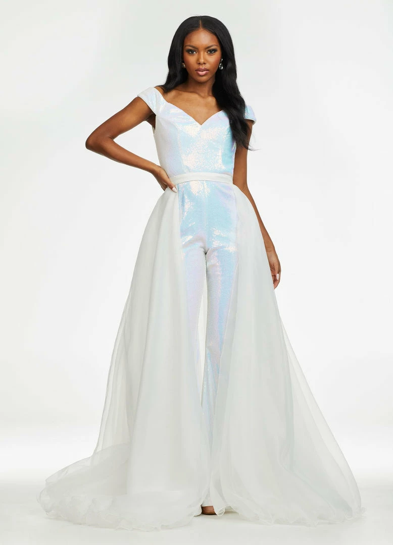 Ashleylauren Ashley Lauren 1739 Long Organza Overskirt Wire Hem Pageant Prom Layer Ivory 23 Ashleylauren Ashley Lauren 1739 Long Organza Overskirt Wire Hem Pageant Prom Layer Ivory