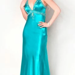 In Stock Backless Dresses Nina Canacci Fuchsia Size 8 Prom Dress Satin Gown Pageant Long Formal