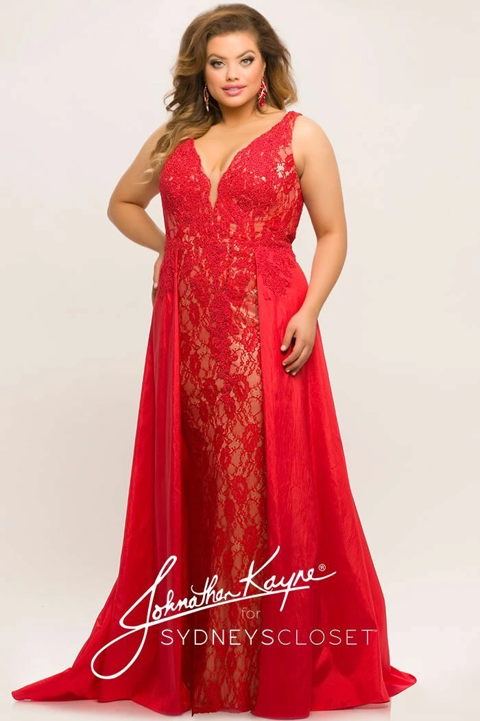 In Stock Long Sleeve Dresses Johnathan Kayne Sydney's Closet JK 2016 Size 24 Plus Size Lace Prom Dress Evening Gown 16 In Stock Long Sleeve Dresses Johnathan Kayne Sydney's Closet JK 2016 Size 24 Plus Size Lace Prom Dress Evening Gown