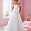 White One Bridal LION Pronovias Wedding Dress Tulle Princess Ballgown Off The Shoulder Sleeve 2 White One Bridal LION Pronovias Wedding Dress Tulle Princess Ballgown Off The Shoulder Sleeve