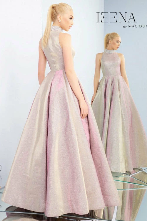 Discontinued Mac Duggal Cassandra Stone 25957A Pleated Ballgown Shimmer Prom Dress Choker Ballgown Dresses 12 Discontinued Mac Duggal Cassandra Stone 25957A Pleated Ballgown Shimmer Prom Dress Choker Ballgown Dresses