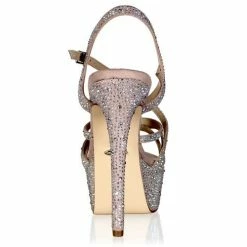 Marc Defang Marc Top AB Crystal Strap Platform Heels Pumps 6