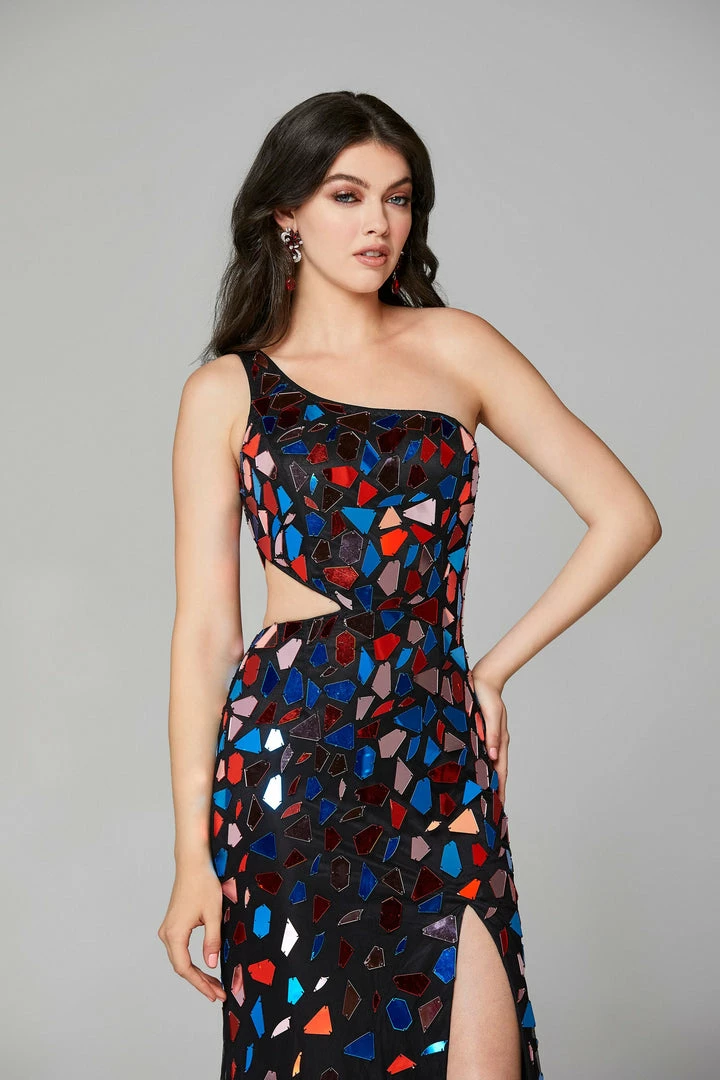 Sequin Dresses Primavera Couture 3623 Long Cut Glass One Shoulder Prom Dress Pageant Gown Slit 49 Sequin Dresses Primavera Couture 3623 Long Cut Glass One Shoulder Prom Dress Pageant Gown Slit