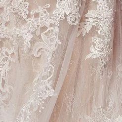 Nox Anabel H493 Long Fitted Lace Mermaid Wedding Dress Button Sheer Bridal Gown Mermaid Dresses 17 Nox Anabel H493 Long Fitted Lace Mermaid Wedding Dress Button Sheer Bridal Gown Mermaid Dresses