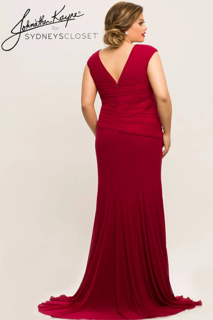 Discontinued Long Sleeve Dresses Johnathan Kayne For Sydneys Closet JK 2004 Plus Size Prom Dress Evening Gown 12 Discontinued Long Sleeve Dresses Johnathan Kayne For Sydneys Closet JK 2004 Plus Size Prom Dress Evening Gown