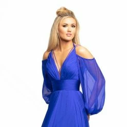 Discontinued Johnathan Kayne 2038 Chiffon Prom Dress Off Shoulder Sleeves Wedding Pageant Gown 17 Discontinued Johnathan Kayne 2038 Chiffon Prom Dress Off Shoulder Sleeves Wedding Pageant Gown