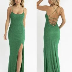 In Stock Backless Dresses Primavera Couture 3413 Size 8 Scoop Neckline Beaded Sequins Prom Dress Open Back Slit 73 In Stock Backless Dresses Primavera Couture 3413 Size 8 Scoop Neckline Beaded Sequins Prom Dress Open Back Slit