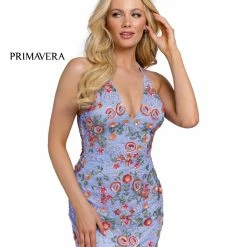 Primavera Couture 1938 Short Beaded Cocktail Dress Sequin 3D Sequin Homecoming Dress Backless Dresses