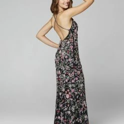 Primavera Couture 3073 Long Beaded Floral Print Prom Dress Evening Gown V Neckline Slit Sequin Dresses 153 Primavera Couture 3073 Long Beaded Floral Print Prom Dress Evening Gown V Neckline Slit Sequin Dresses