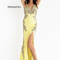 In Stock Primavera Couture 3211 Size 6 Sequin Prom Dress Pageant Gown Evening Formal Wear Side Slit Backless Dresses 106 In Stock Primavera Couture 3211 Size 6 Sequin Prom Dress Pageant Gown Evening Formal Wear Side Slit Backless Dresses
