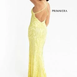 In Stock Backless Dresses Primavera Couture 3721 Size 0 Neon Pink Beaded Prom Dress V Neckline Slit Crisscross Open Back 42 In Stock Backless Dresses Primavera Couture 3721 Size 0 Neon Pink Beaded Prom Dress V Neckline Slit Crisscross Open Back