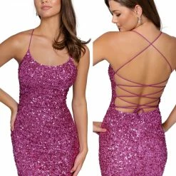 In Stock Backless Dresses Primavera Couture 3351 Size 4 Cocktail Dress Short Fitted Sequin Backless Homecoming Dress 74 In Stock Backless Dresses Primavera Couture 3351 Size 4 Cocktail Dress Short Fitted Sequin Backless Homecoming Dress