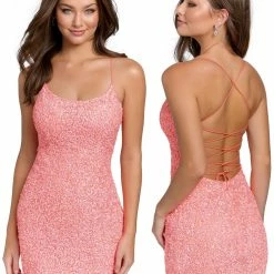 In Stock Backless Dresses Primavera Couture 3351 Size 4 Cocktail Dress Short Fitted Sequin Backless Homecoming Dress 132 In Stock Backless Dresses Primavera Couture 3351 Size 4 Cocktail Dress Short Fitted Sequin Backless Homecoming Dress