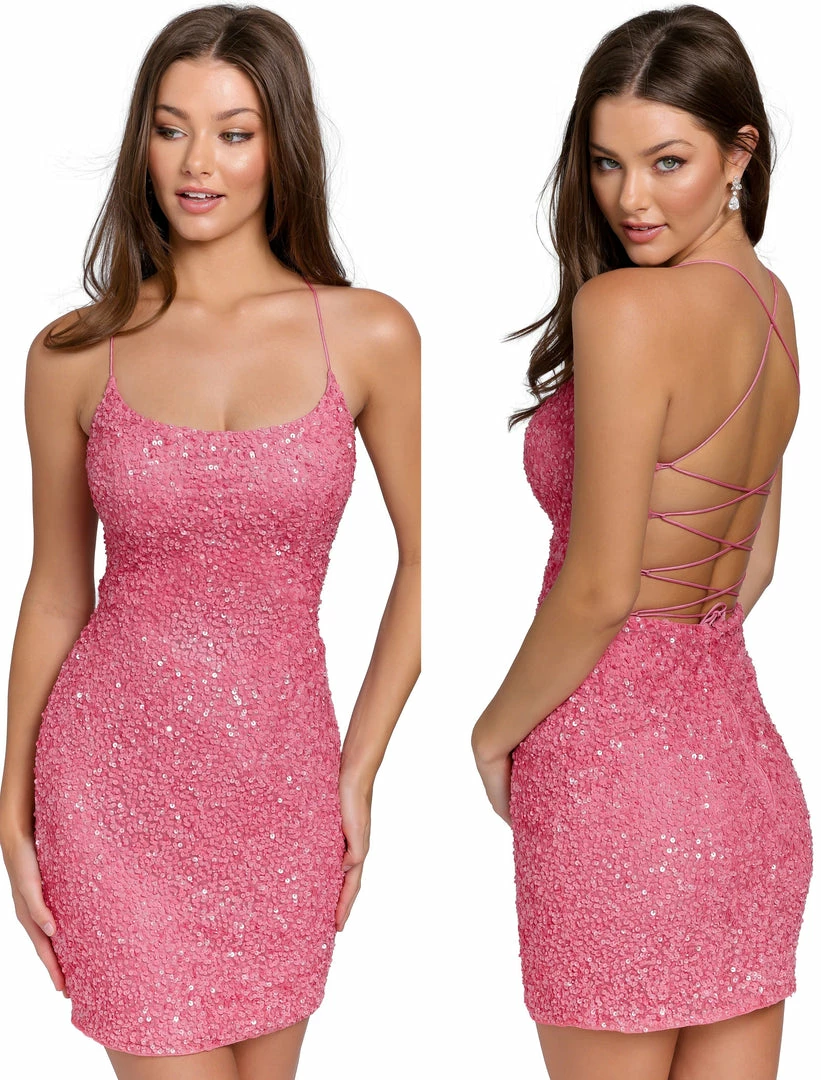 In Stock Backless Dresses Primavera Couture 3351 Size 4 Cocktail Dress Short Fitted Sequin Backless Homecoming Dress 68 In Stock Backless Dresses Primavera Couture 3351 Size 4 Cocktail Dress Short Fitted Sequin Backless Homecoming Dress