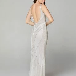 In Stock Primavera Couture 3629 Long Fitted Beaded Formal Prom Dress Backless Gown Size 8 46 In Stock Primavera Couture 3629 Long Fitted Beaded Formal Prom Dress Backless Gown Size 8