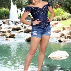 Ballgown Dresses Camila Q Quinceanera Dress 1007 Off Shoulder Two Piece Ballgown Ruffle Princess Q1007