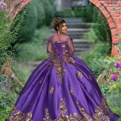 Camila Q Quinceanera Q1116 Off The Shoulder Sequin Ball Gown Applique Corset 1116