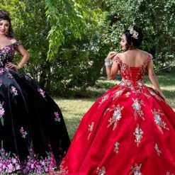 Camila Q Quinceanera Q1117 Off The Shoulder Velvet Ball Gown Floral Applique Corset 1117 19 Camila Q Quinceanera Q1117 Off The Shoulder Velvet Ball Gown Floral Applique Corset 1117
