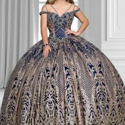 Camila Q Quinceanera Q1120 Glittered Tulle Off The Shoulder Ball Gown Prom Dress 1120 Ballgown Dresses