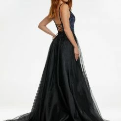 In Stock Ashley Lauren 1739 Size 12 White Long Organza Overskirt Wire Hem Pageant Prom Layer