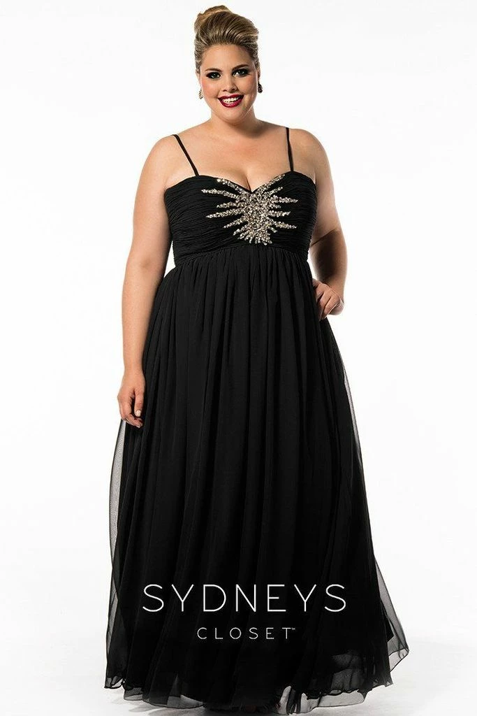 Discontinued Sydneys Closet 7071 Plus Size Evening Gown Prom Dress Long Formal Dress 7 Discontinued Sydneys Closet 7071 Plus Size Evening Gown Prom Dress Long Formal Dress