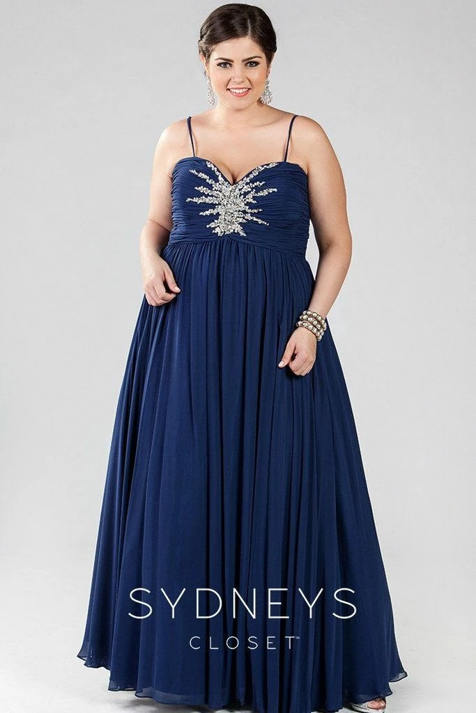 Discontinued Sydneys Closet 7071 Plus Size Evening Gown Prom Dress Long Formal Dress 9 Discontinued Sydneys Closet 7071 Plus Size Evening Gown Prom Dress Long Formal Dress