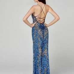 In Stock Primavera Couture 3211 Size 6 Sequin Prom Dress Pageant Gown Evening Formal Wear Side Slit Backless Dresses 88 In Stock Primavera Couture 3211 Size 6 Sequin Prom Dress Pageant Gown Evening Formal Wear Side Slit Backless Dresses