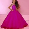 Ballgown Dresses Sugar Kayne C143 Girls Pageant Dress Ballgown Ruffle Organza Train