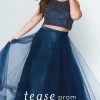 In Stock Tease Prom TE1951 Midnight Blue Size 24 Prom Dress Pageant Gown