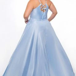 In Stock Long Sleeve Dresses Tease Prom 2016 Size 14 Lilac Prom Dress A Line Shimmer Plus Sized Evening Gown