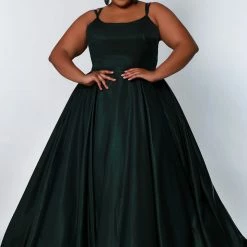 In Stock Ballgown Dresses Tease Prom TE2226 Size 18 Sydneys Closet Plus Size Prom Dress Modest A Line Formal Dress