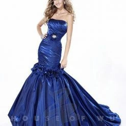 In Stock Tiffany Convertible Prom Dress Size 8 Short Mermaid Gown 46801